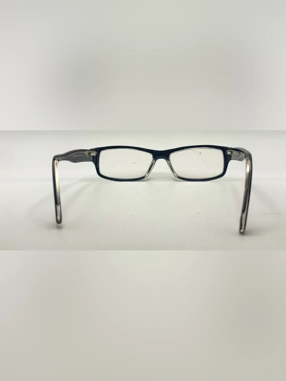 Banana Republic Chad Black Oval Sunglasses Frames Only